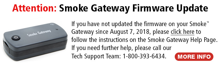Smoke Gateway Firmware Update